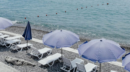 Собственный пляж